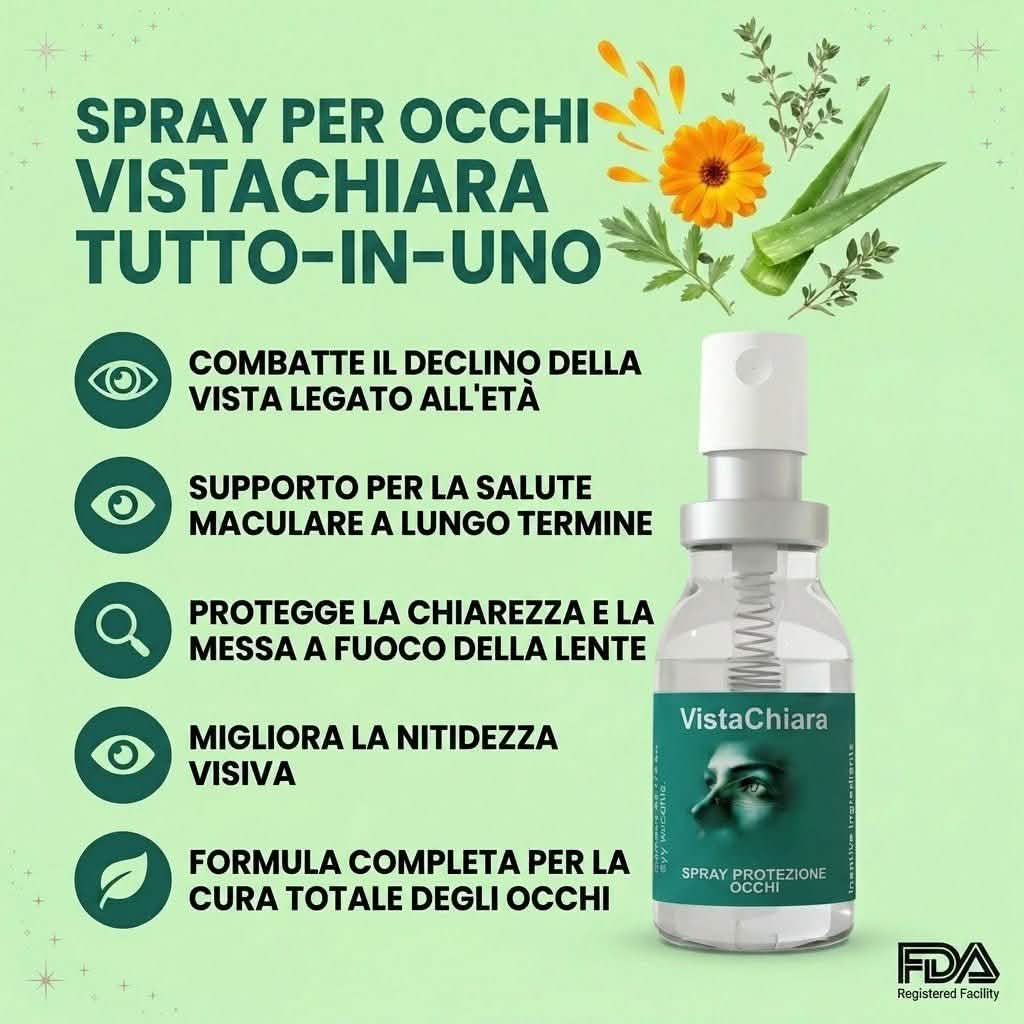 Spray Oculare Luteina VistaChiara - VistasChiara