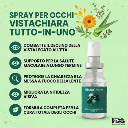 Spray Oculare Luteina VistaChiara - VistasChiara