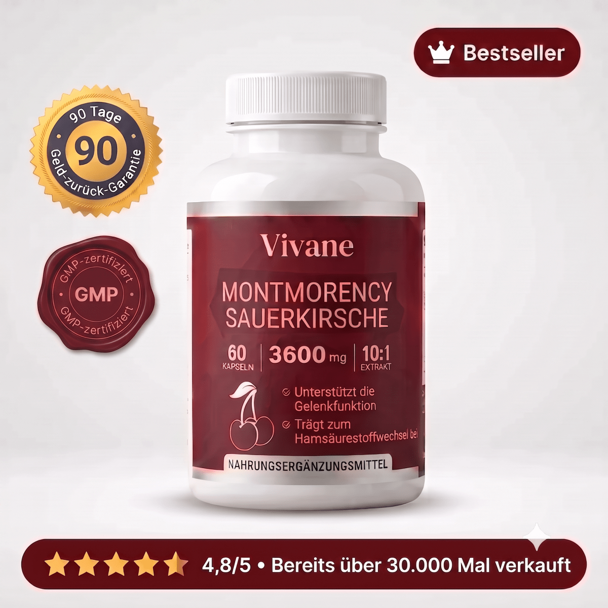 Vivane® Montmorency Sauerkirschen-Extrakt - VistasChiara
